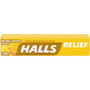 Halls Menthol Drops Honey-Lemon - 20 packs of 9
