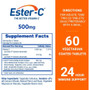 Ester-C 500 mg Vegetarian Coated Tablets - 60 ct