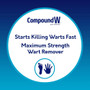 Compound W Wart Remover Fast-Acting Liquid - .31 oz