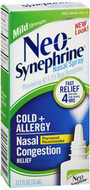 Neo-Synephrine Nasal Spray Mild Strength - 0.5 oz