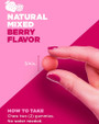 Nature's Truth Pink Beauty Rest Melatonin Gummies Natural Mixed Berry Flavor - 70 ct