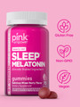 Nature's Truth Pink Beauty Rest Melatonin Gummies Natural Mixed Berry Flavor - 70 ct
