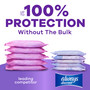 Always Discreet Bladder Protection Pads Regular Length Moderate Absorbency - 3pks of 66