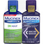 Mucinex Fast-Max DM Max Liquid & Nightshift Cold & Flu Liquid - 12 oz