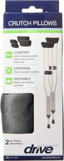 Drive Medical Crutch Pillows Accessory Kit, Gray