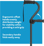 Carex Stand Assist Walking Cane