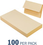 Apothecary Products Manila Folders XL Double Fold | Pack of 100