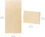 Apothecary Products Manila Folders XL Double Fold | Pack of 100