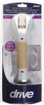 Drive Medical Suction Cup Grab Bar, White and Beige, 12 Inch