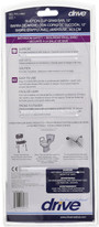 Drive Medical Suction Cup Grab Bar, White and Beige, 12 Inch