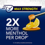 Vicks VapoCool Medicated Drops Honey Lemon Chill - 18 ct