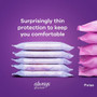Always Discreet Pads for Bladder Leaks Regular Length Moderate - 3pks of 20