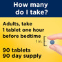 Nature Made Extended Release Melatonin Dual Action Release Tablets - 90 ct