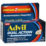 Advil Dual Action Acetaminophen + Ibuprofen Caplets - 72 ct