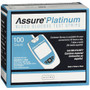 Assure Platinum Blood Glucose Test Strips - 100 ct