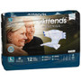 Attends Premier Briefs for Women & Men Large Overnight - 4 pks of 12