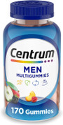Centrum MultiGummies Men Assorted Natural Fruit Flavors - 170 ct