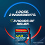 Advil Dual Action with Acetaminophen Caplets - 18 ct
