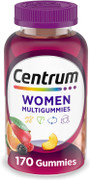 Centrum Women's MultiGummies Assorted Natural Fruit Flavors - 170 ct