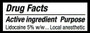 LMX5 Lidocaine Pain Relief Cream, 15g Tube