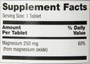 Optimum Magnesium Tablets, 250 Mg - 250 ct