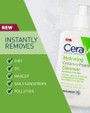 CeraVe Hydrating Cream-To-Foam Cleanser for Normal to Dry Skin - 12 oz