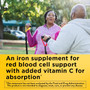 Nature Made Iron 18 mg with Vitamin C Gummies Raspberry - 60 ct