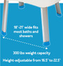 Carex E-Z Bath and Shower Seat with Handles