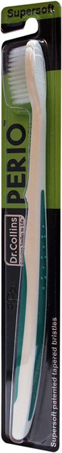 Dr. Collins Perio Toothbrush, (colors vary), 1 Count