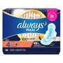 Always Maxi Pads With Flexi-Wings Overnight Size 4 - 26 ct