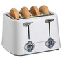 Proctor Silex Toaster All White 4 Slice