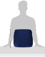 Drive Compressed Lumbar Cushion, Blue