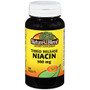 Nature's Blend Niacin 500 mg Tablets Timed Release - 100 Tablets