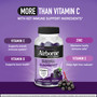 Airborne Elderberry Immune Support Supplement Gummies - 50 ct