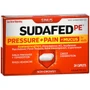 Sudafed PE Pressure + Pain + Mucus for Adults Non-Drowsy Caplets - 24 ct