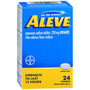 Aleve Pain Reliever/Fever Reducer Caplets - 24 ct