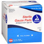 Dynarex Sterile Gauze Pads 4\"x 4\" - 100 ct