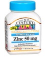 21st Century Zinc 50 mg Tablets Chelated - 110 ct