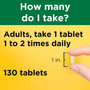 Nature Made Calcium 500 mg with D3 Tablets - 130 ct
