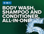 Irish Spring 5-in-1 Body Wash & Shampoo - 18 oz