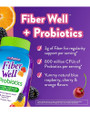 Vitafusion Fiber Well + Probiotics Gummies - 60 ct