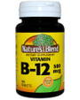 Nature's Blend Vitamin B12 500 mcg Tablets - 100 ct