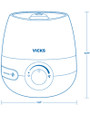 Vicks Mini Filter Free Cool Mist Humidifier