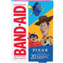 Band-Aid Brand Adhesive Bandage Assorted Sizes Pixar Theme - 20 ct