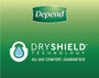 Depend Fit-Flex Underwear for Men Large Maximum Absorbency - 2 pks of 28 ct