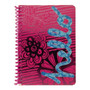 Uptown Girl Personal Wirebound Notebook, 100 Sheets, College Rule, 7 x 5 Inches, 1 Notebook, Cover Color May Vary (12252)
