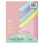 Pacon Array Pastel Assortment, Card Stock, 8.5'' x 11'' - 100 Sheets