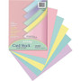 Pacon Array Pastel Assortment, Card Stock, 8.5'' x 11'' - 100 Sheets