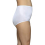 Vanity Fair Women's Perfectly Yours White, Nylon High Waisted Briefs - Size 8
