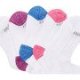 FOTL Girls' Cushioned Crew Socks, Medium - 10 Pair